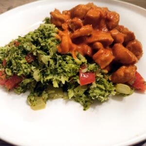 pittige kip met broccoli