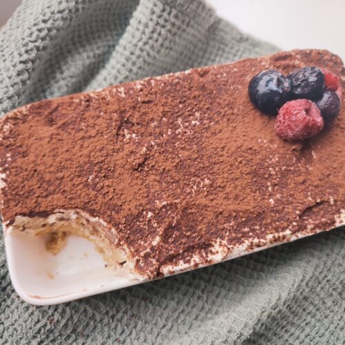 Koolhydraatarme tiramisu