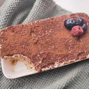 Koolhydraatarme tiramisu